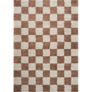Chester Check CHS01 Terracotta Rug-Desire Rugs-Rug Love - The Most Loved Rug Store